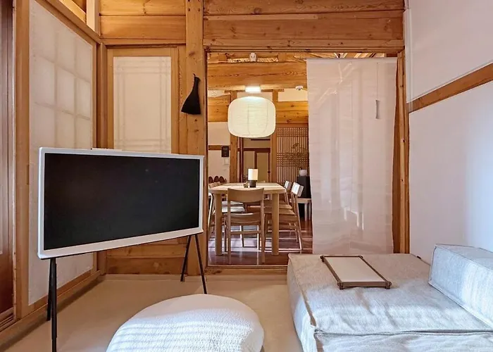 빌라 Namhyundang Premium Authentic Hanok 4r4b